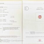 0.78ct Cushion Imperial Topaz, view 3