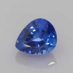 1.16ct Pear Blue Sapphire, view 1