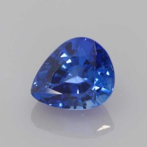 1.16ct Pear Blue Sapphire