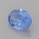 Oval Blue Sapphire, view 2