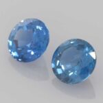 Round Blue Sapphire, view 2