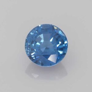 0.643ct Round Blue Sapphire