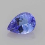 0.77ct Pear Tanzanite, view 1