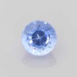 Round Blue Sapphire, view 1