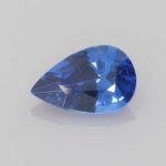 Pear Blue Sapphire, view 1