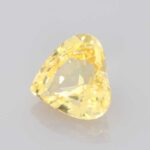 2.07ct Heart Yellow Sapphire, view 2