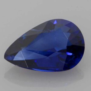 1.68ct Pear Blue Sapphire