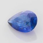 3.53ct Pear Blue Sapphire, view 2