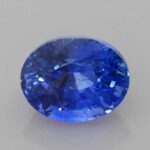 2.42ct Oval Blue Sapphire, view 1