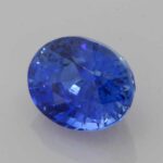 2.42ct Oval Blue Sapphire, view 2