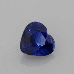 1.35ct Heart Blue Sapphire