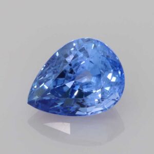 2.18ct Pear Blue Sapphire