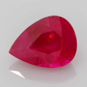2.05ct Pear Ruby