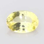 6ct Oval Yellow Topaz, view 1
