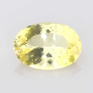 6ct Oval Yellow Topaz