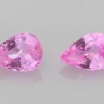 0.93ct Pear Pink Sapphire, view 1