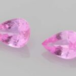 0.93ct Pear Pink Sapphire, view 2