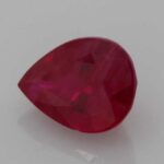 1.67ct Pear Ruby, view 2