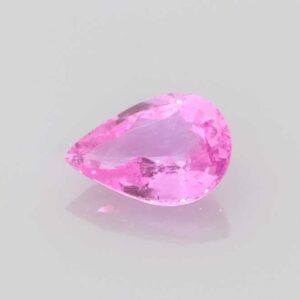 0.687ct Pear Pink Sapphire