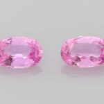 Oval Pink Sapphire, view 1