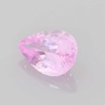 0.84ct Pear Pink Sapphire, view 2