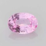 Oval Pink Sapphire, view 1