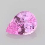 1.36ct Pear Pink Sapphire, view 1