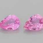 Pear Pink Sapphire, view 1