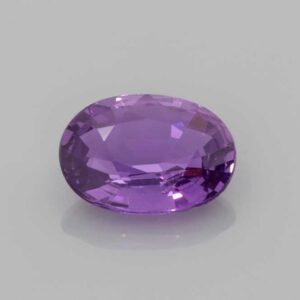0.945ct Oval Purple Sapphire
