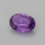0.945ct Oval Purple Sapphire, view 2