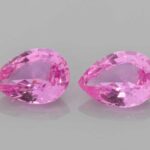 1.305ct Pear Pink Sapphire, view 1