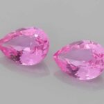 1.305ct Pear Pink Sapphire, view 2