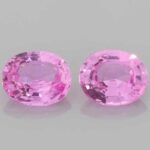 0.8ct Oval Pink Sapphire, view 1