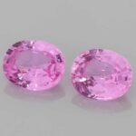 0.8ct Oval Pink Sapphire, view 2