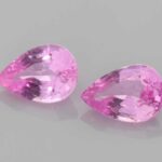 0.78ct Pear Pink Sapphire, view 2
