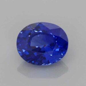 0.83ct Oval Blue Sapphire