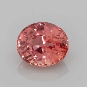 1.26ct Oval Padparadscha Sapphire