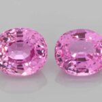 Oval Pink Sapphire, view 1