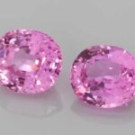 Oval Pink Sapphire, view 2