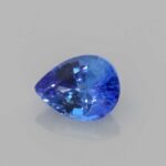 0.273ct Pear Blue Sapphire, view 2