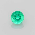 0.35ct Round Emerald, view 1