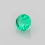 0.35ct Round Emerald, view 2