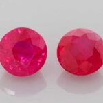 0.98ct Round Ruby, view 1