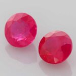 0.98ct Round Ruby, view 2