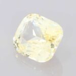10.14ct Cushion Yellow Sapphire, view 2