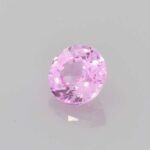 0.59ct Round Pink Sapphire, view 2
