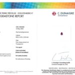 1.56ct Pear Pink Sapphire, view 3