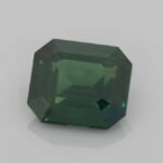4.04ct Teal Sapphire, view 2