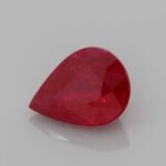 1.26ct Pear Ruby, view 2