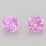0.62ct Round Pink Sapphire, view 1